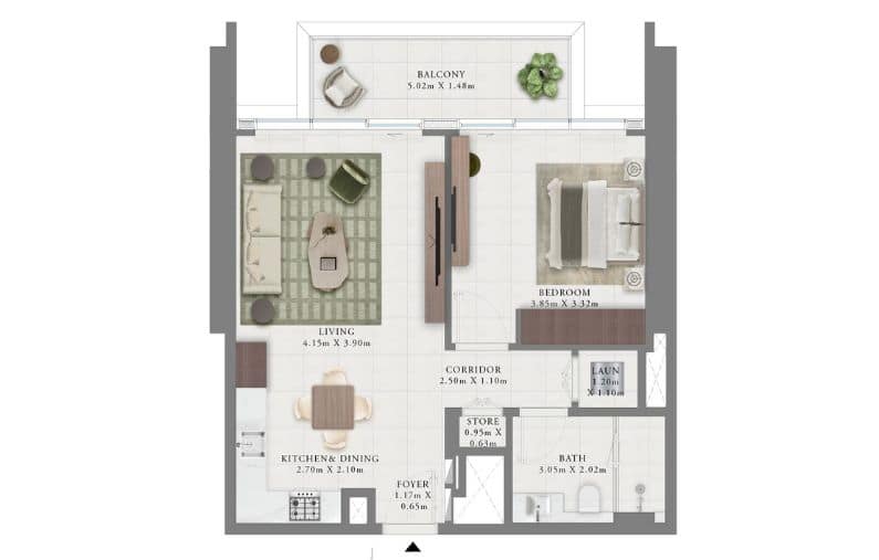 Creek Bay at Dubai Creek Harbour floor plan
